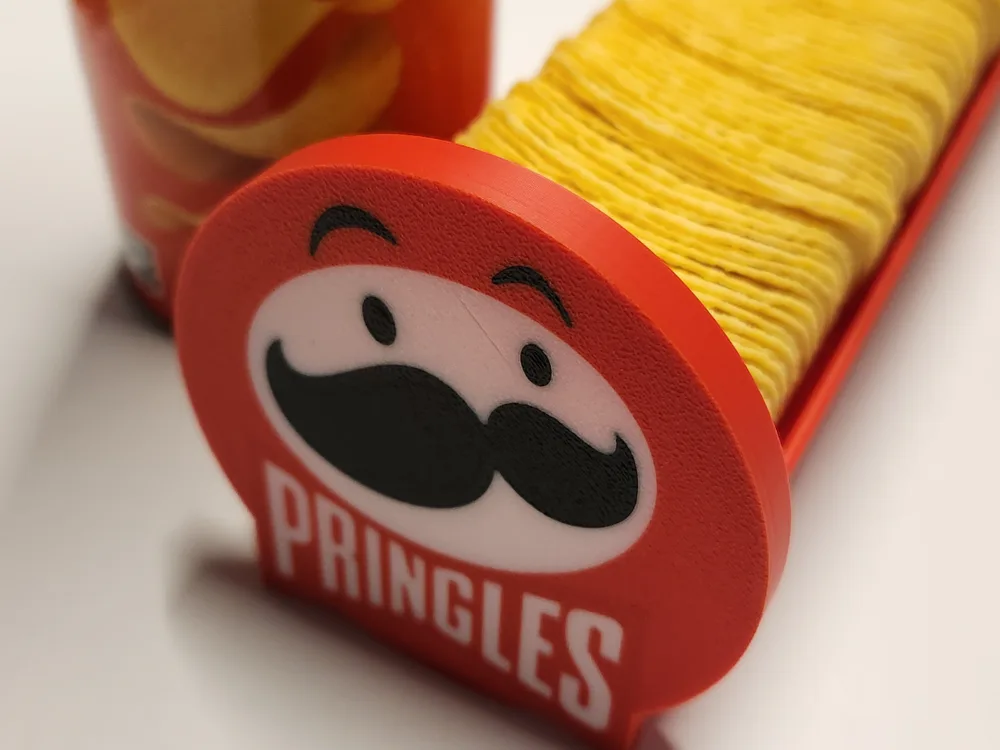 Tabuleiro e Tampa para Pringles