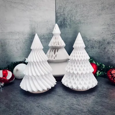 Árvore de Natal para vela LED