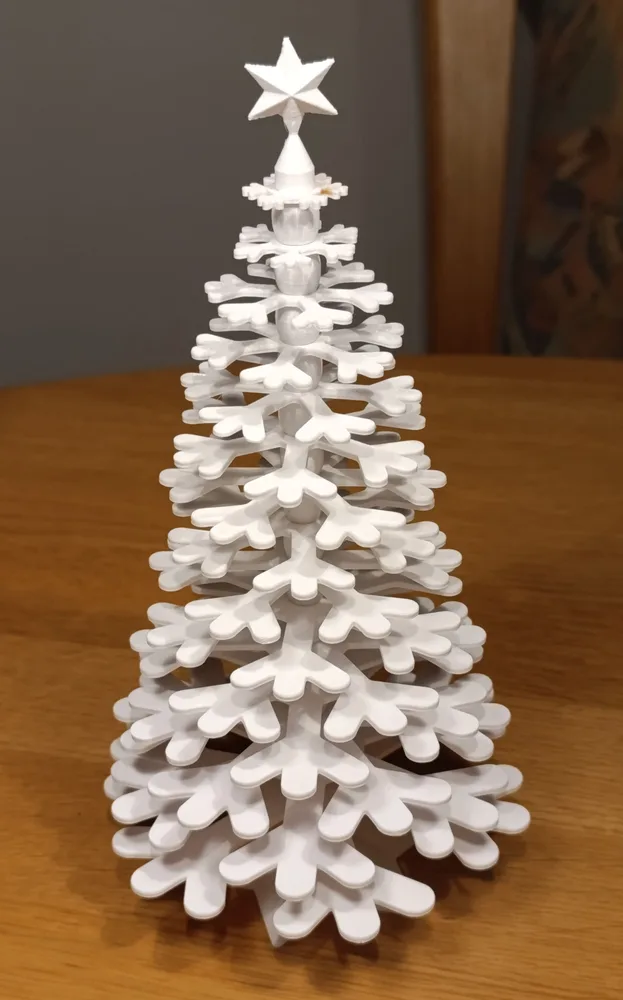 Árvore de flocos de neve