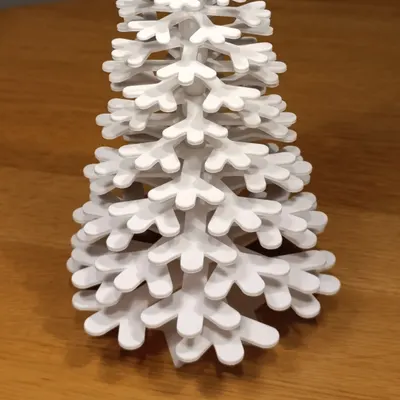 Árvore de flocos de neve