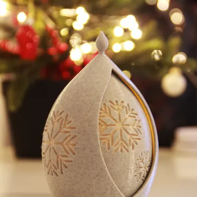 Lanterna de Natal para vela LED