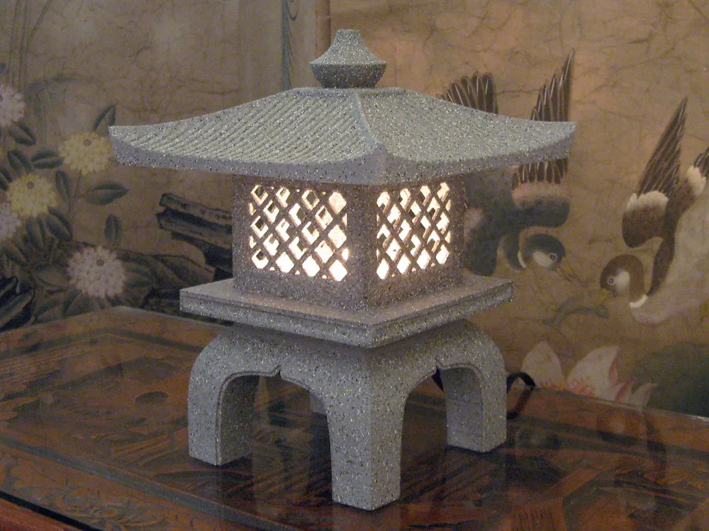 Candeeiro lanterna japonesa