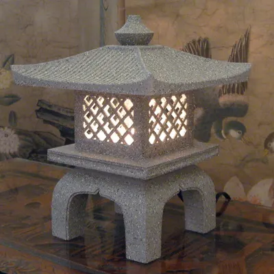 Candeeiro lanterna japonesa