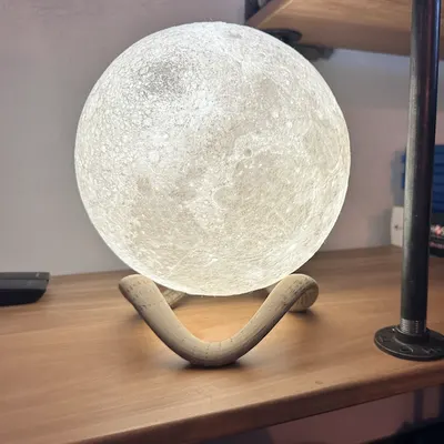 Candeeiro Lua (litofania)