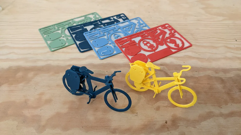 Bicicleta em kit (cartão-presente)