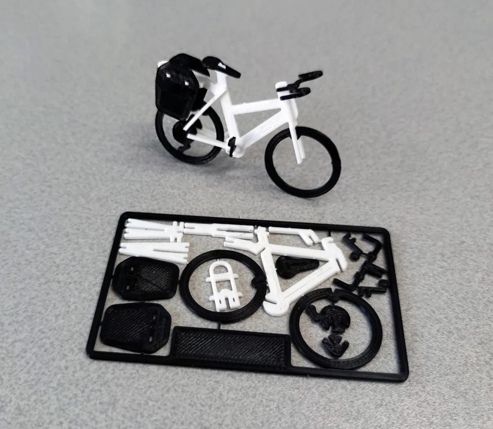 Bicicleta em kit (cartão)
