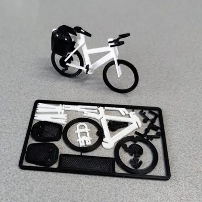 Bicicleta em kit (cartão)