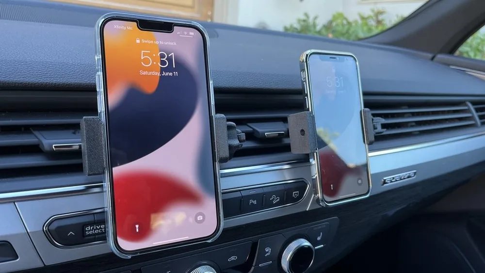 Suporte de telemóvel para carro (v2)