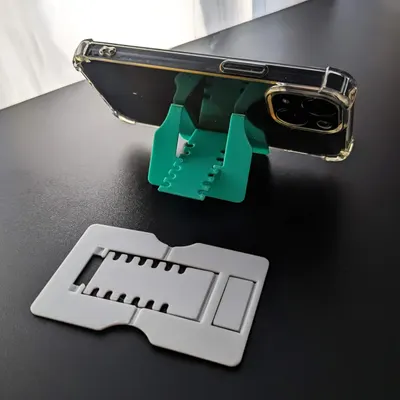Suporte de telemóvel tamanho cartão