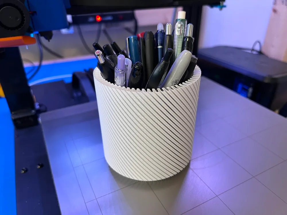 Copo/vaso em espiral