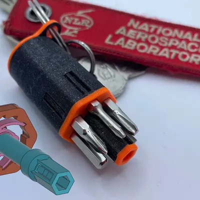 Mini chave de fendas com roquete